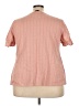 BLOOMCHIC 100% Cotton Pink Short Sleeve Blouse Size 22 - photo 2