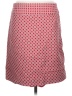 Talbots 100% Cotton Hearts Red Casual Skirt Size 8 Petite - photo 1