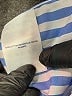 Lands' End 100% Cotton Stripes Blue Long Sleeve Button-Down Shirt Size 4 - photo 8
