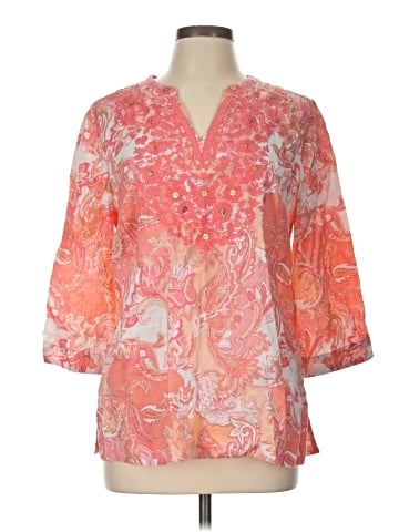 Charter Club 3/4 Sleeve Blouse (view 1)