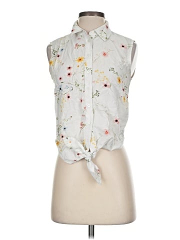Rachel Zoe TJX Sleeveless Button-Down Shirt (view 1)