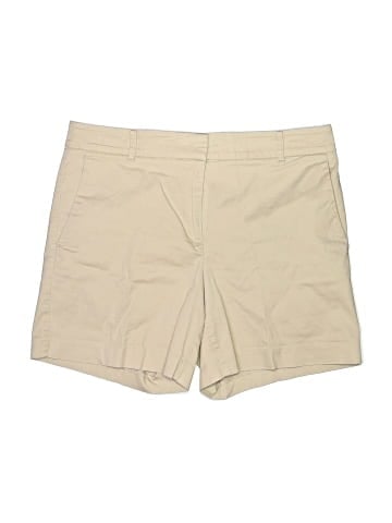Ann Taylor Khaki Shorts (view 1)