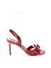 Salvatore Ferragamo Red Orange Sandals Size 9 1/2 - photo 1