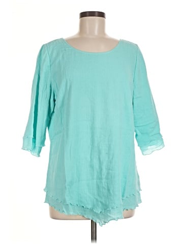 Soft Surroundings 3/4 Sleeve Blouse (view 1)
