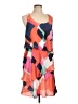 Shoshanna 100% Polyester Graphic Orange Cocktail Dress Size 12 - photo 1