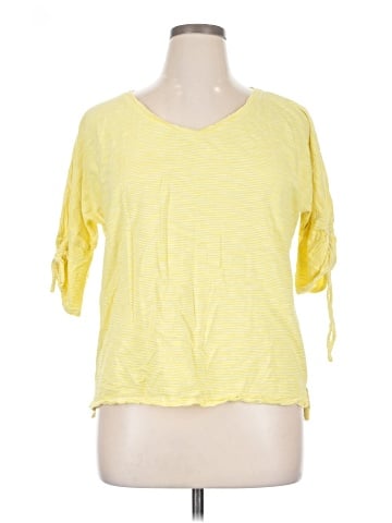 Talbots 3/4 Sleeve T-Shirt (view 1)