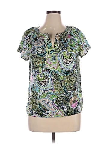 Talbots Short Sleeve Blouse (view 1)