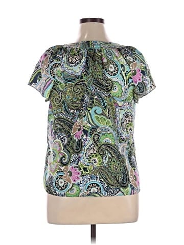 Talbots Short Sleeve Blouse (view 2)