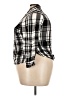Faded Glory Plaid Black Long Sleeve Button-Down Shirt Size 22 - 24 - photo 5