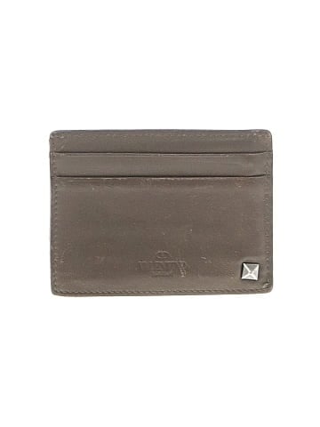 Valentino Garavani Leather Rockstud Card Holder (view 1)