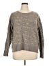 Athleta Animal Print Gray Pullover Sweater Size 1X - photo 1