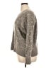 Athleta Animal Print Gray Pullover Sweater Size 1X - photo 5