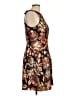 Leifsdottir Floral Black Cocktail Dress Size 10 - photo 4