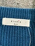 Elodie Solid Blue Pullover Sweater Size M - photo 7