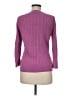 Talbots 100% Cotton Purple Cardigan Size M - photo 2