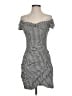 Zara Basic Houndstooth Black Cocktail Dress Size S - photo 1