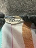 Blush 100% Polyester Stripes Gray Casual Dress Size XL - photo 7