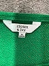 Crown & Ivy 100% Cotton Green Pullover Sweater Size M - photo 7