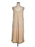 VICI 100% Polyester Solid Tan Casual Dress Size XL - photo 1