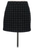Forever 21 Plaid Black Formal Skirt Size M - photo 1