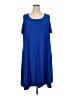Catherines Blue Casual Dress Size 2X - photo 1