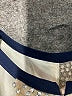 Xscape Black Blue Cocktail Dress Size 4 - photo 7