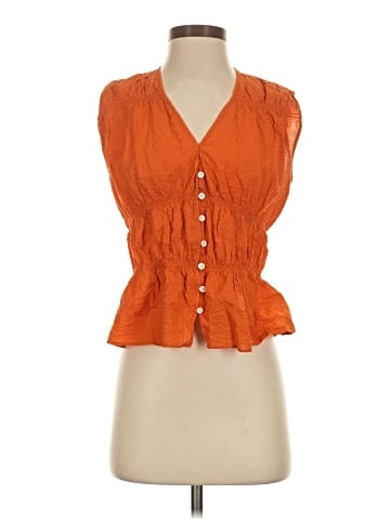 FRAME Sleeveless Blouse (view 1)
