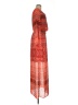 Cato Print Orange Casual Dress Size M - photo 4