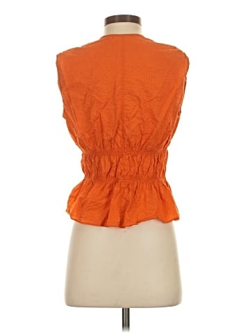 FRAME Sleeveless Blouse (view 2)
