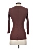 Enza Costa Solid Maroon Brown Pullover Sweater Size S - photo 2