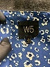 W5 100% Polyester Blue Short Sleeve Blouse Size M - photo 7