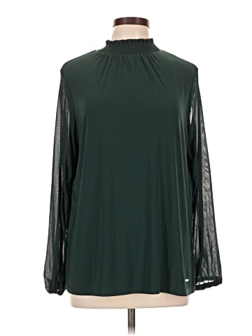 Anne Klein Long Sleeve Blouse (view 1)