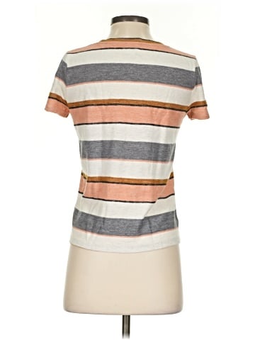 Madewell Alto Scoop Tee in Eller Stripe (view 2)