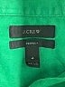 J.Crew 100% Linen Green Long Sleeve Button-Down Shirt Size 4 - photo 7