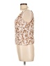 Anewsta 100% Polyester Tan Sleeveless Top Size L - photo 5