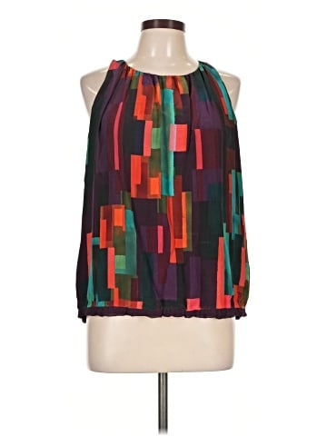 Trina Turk Sleeveless Silk Top (view 1)