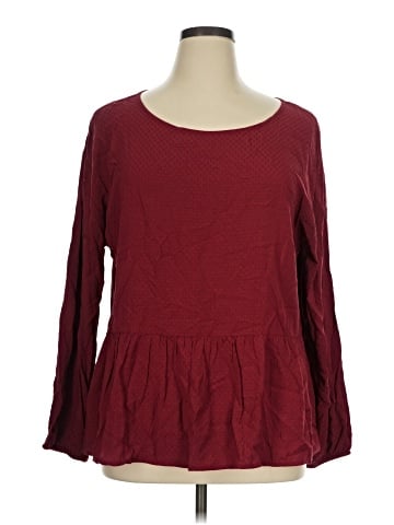 Ann Taylor LOFT Outlet Long Sleeve Blouse (view 1)