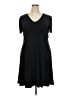 Amazon Essentials Solid Black Casual Dress Size XXL - photo 1
