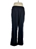 Active 100% Polyester Solid Blue Track Pants Size XL - photo 2
