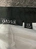 Carlisle 100% Silk Stripes Black Silk Skirt Size 8 - photo 4