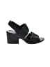 Eileen Fisher 100% Leather Black Sandals Size 7 1/2 - photo 1