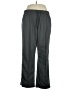 Active 100% Polyester Solid Gray Track Pants Size XL - photo 1
