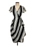 ASOS Stripes Gray Cocktail Dress Size 2 - photo 1