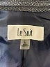 Le Suit 100% Polyester Houndstooth Gray Blazer Size 10 - photo 6
