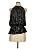 Ramy Brook 100% Polyester Black Sleeveless Blouse Size M - photo 1