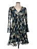 Taylor 100% Polyester Blue Cocktail Dress Size 10 - photo 1