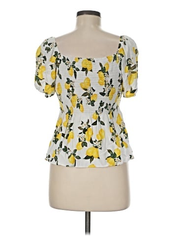 Paper Crane Short Sleeve Blouse (view 2)