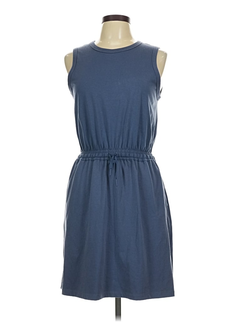 Pre-owned Member's Mark Casual Dress In Blue
