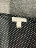 Talbots Outlet Polka Dots Black Long Sleeve Blouse Size S - photo 7