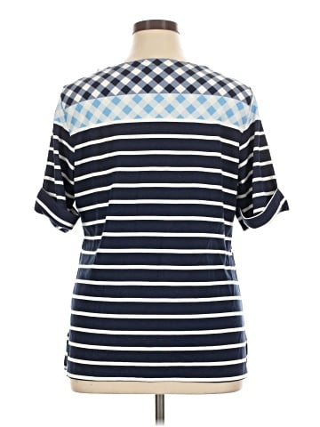 Karen Scott Short Sleeve Turtleneck (view 2)